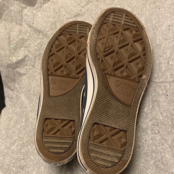 Classic Navy Converse All Star Sneakers - Picture 5 of 5